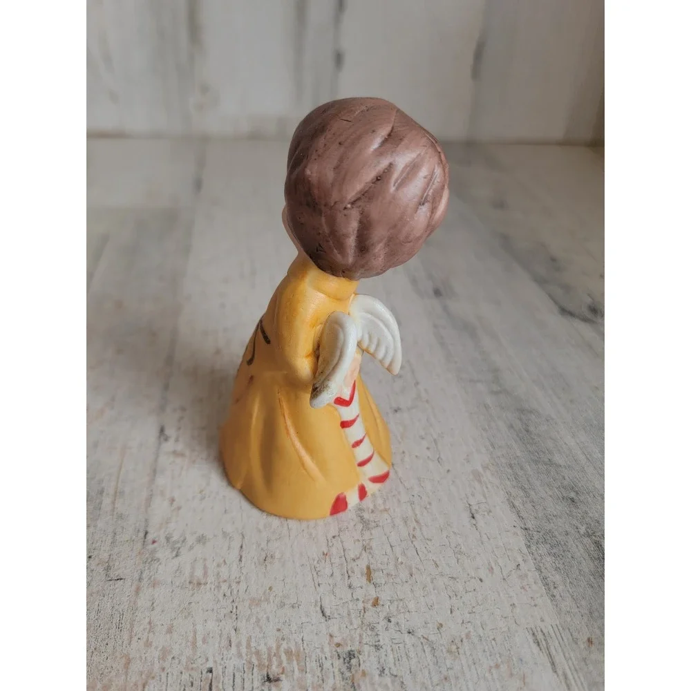 Vintage Jasco Merri angel bell Porcelain religious home decor figure